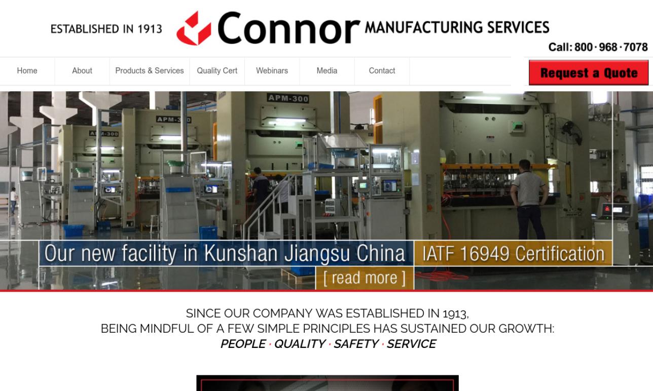 Connor Manufacturing Services