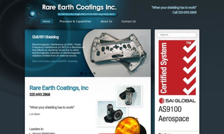 Rare Earth Coatings, Inc.