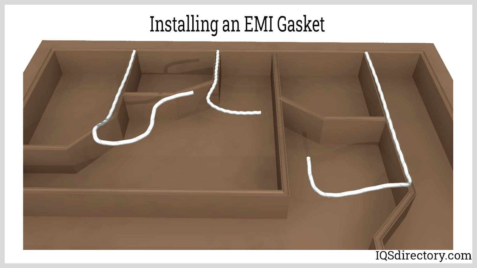 An EMI gasket